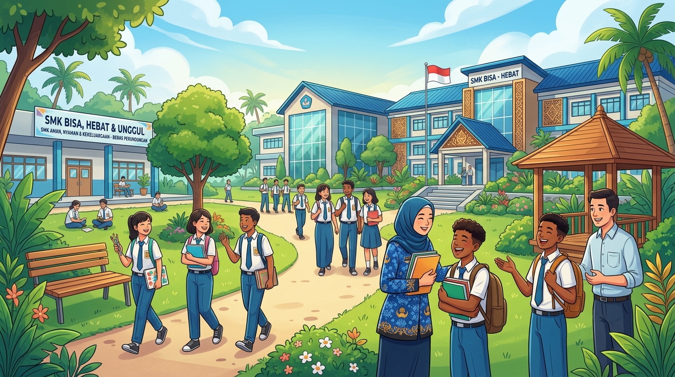 Lingkungan Sekolah Aman SMK Mekarwangi