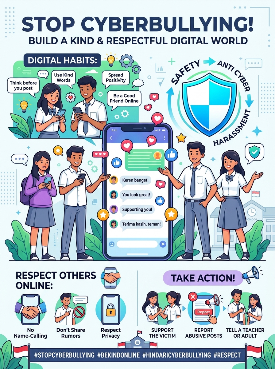 Stop Cyberbullying: Bijak Bermedia Sosial